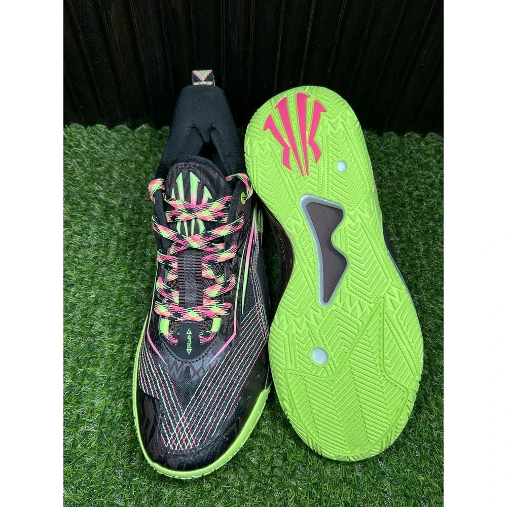 Size 9.5 - ANTA Mens' Kyrie Irving Kai1 Speed Basketball Sneakers Afro Futurism